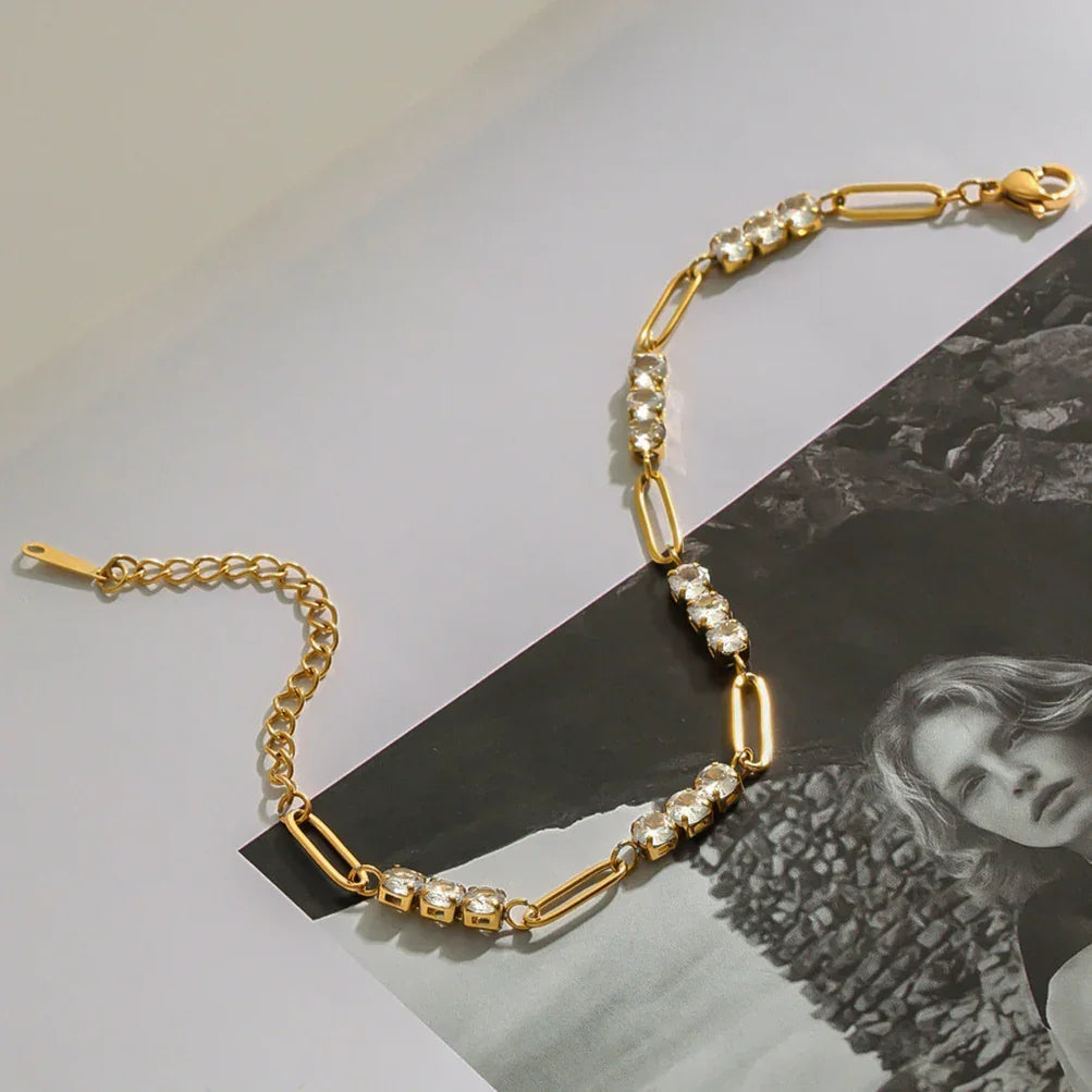 [AuraEcho]Ranielle Diamond Bracelet