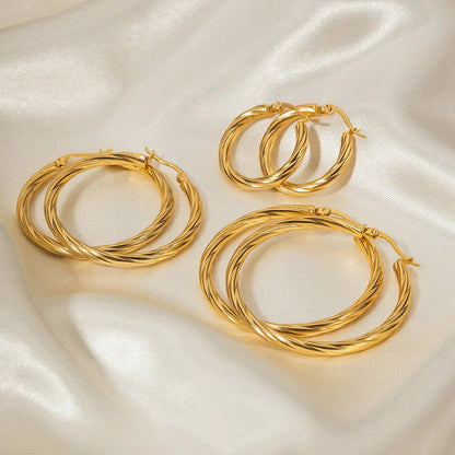 [AuraEcho]Zephy Hoop Earrings