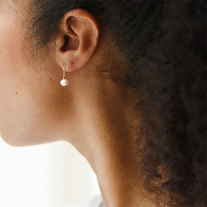 [AuraEcho]Dorothy Pearl Earrings