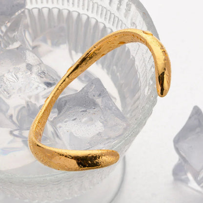 [AuraEcho]Audrina Contemporary Gold Bangle