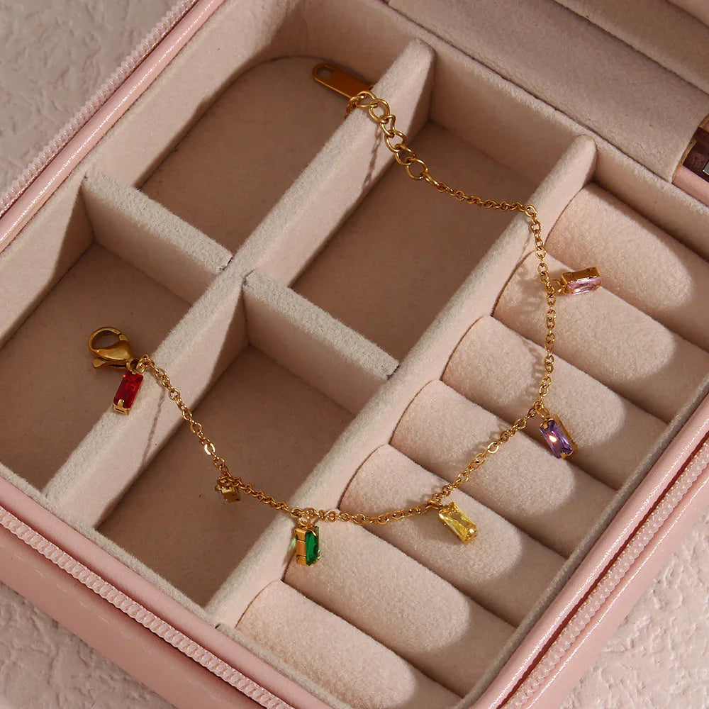[AuraEcho]Josephine Gemstone Bracelet