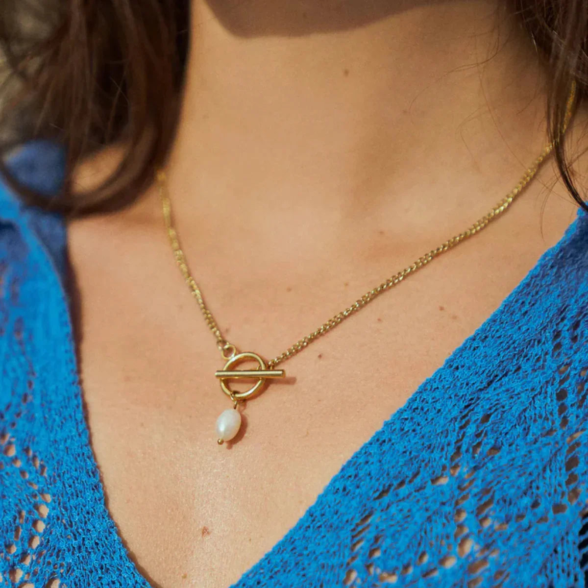 [AuraEcho]Ellen Freshwater Pearl Necklace