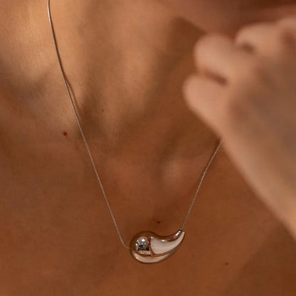 [AuraEcho]Sandra Drop Necklace