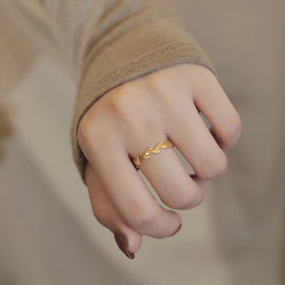 [AuraEcho]Rhea Golden Vine Ring