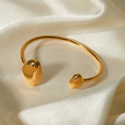 [AuraEcho]Mallory Minimalist Gold Cuff