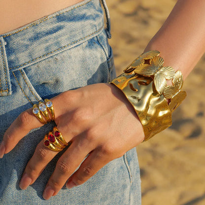 [AuraEcho]Hope Gold Bangle