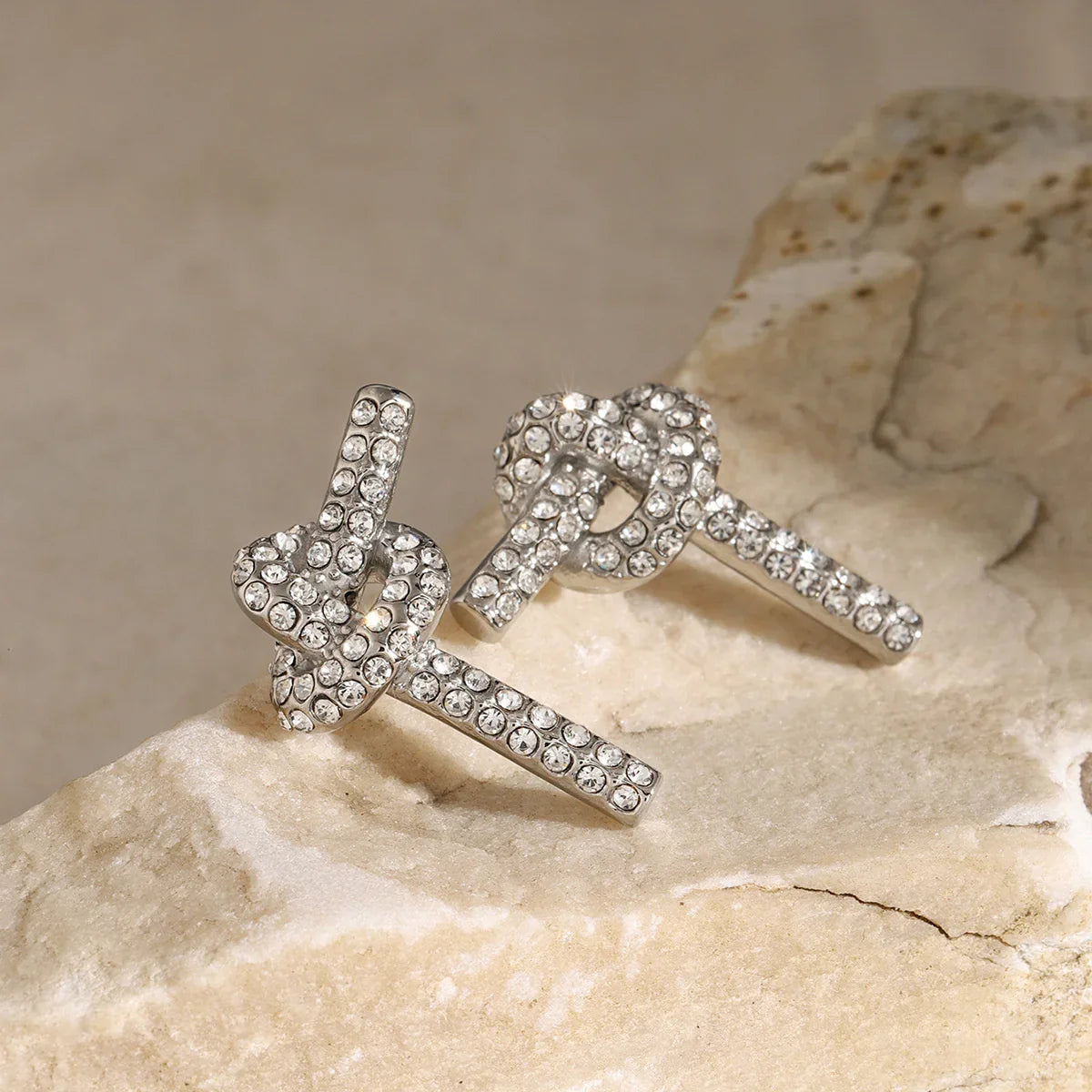 [AuraEcho]Francesca Diamond Earrings