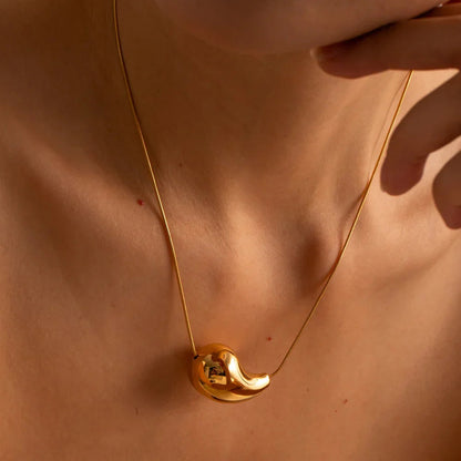 [AuraEcho]Sandra Drop Necklace