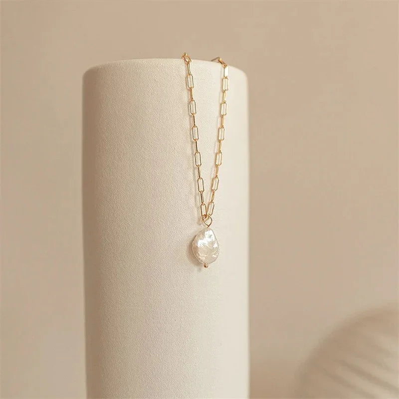 [AuraEcho]Angelica Freshwater Pearl Necklace