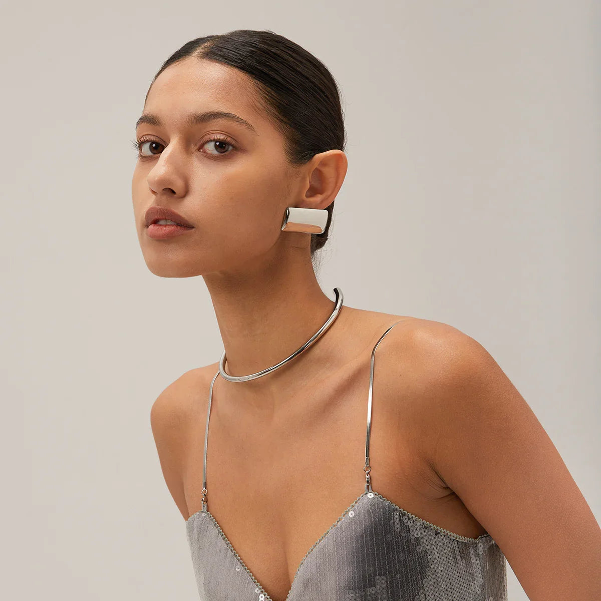[AuraEcho]Willia Gold Earrings