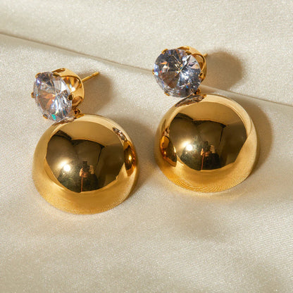 [AuraEcho]Gretta Gold Earrings