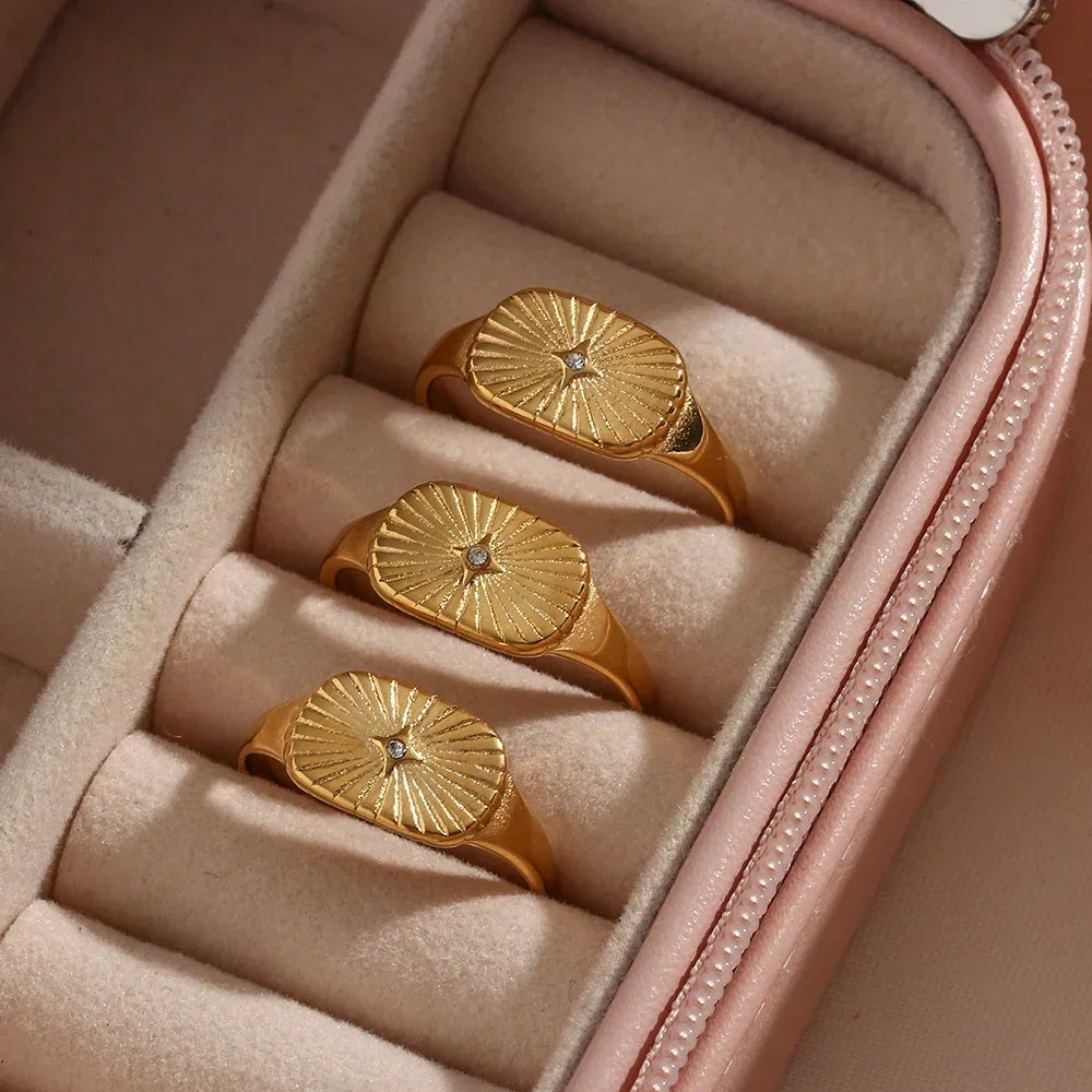 [AuraEcho]Aglaia Gold Ring