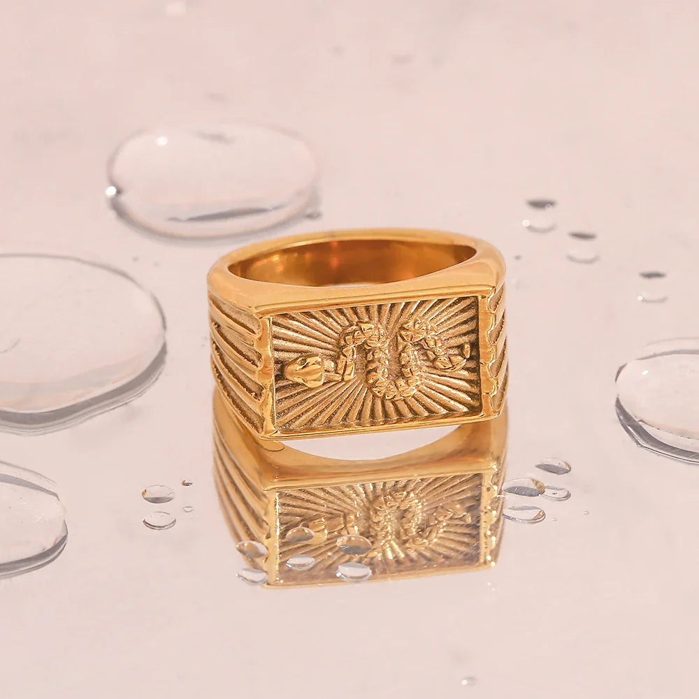 [AuraEcho]Miles Gold Ring