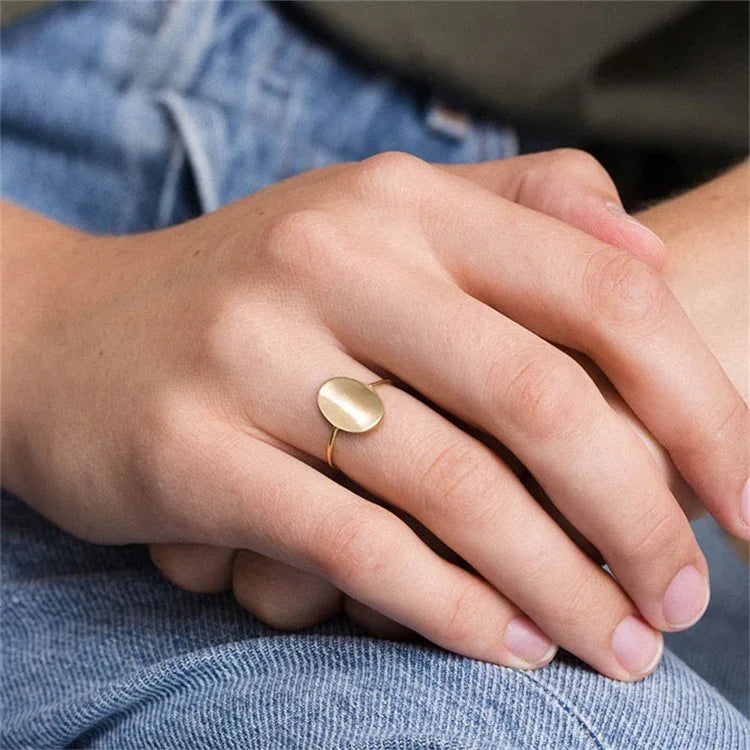 [AuraEcho]Eleanor Gold Ring