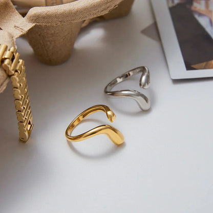 [AuraEcho]Diane Twisted Band Ring