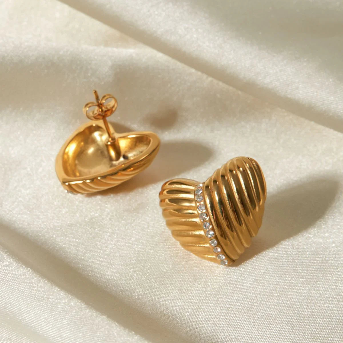 [AuraEcho]Selene Gold Earrings