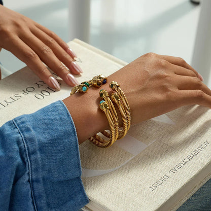 [AuraEcho]Thea Gold Bracelet