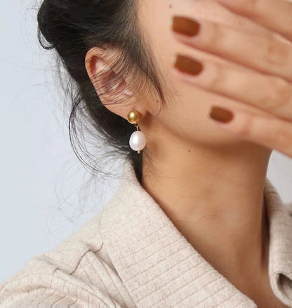 [AuraEcho]Cornelia Freshwater Pearl Earrings