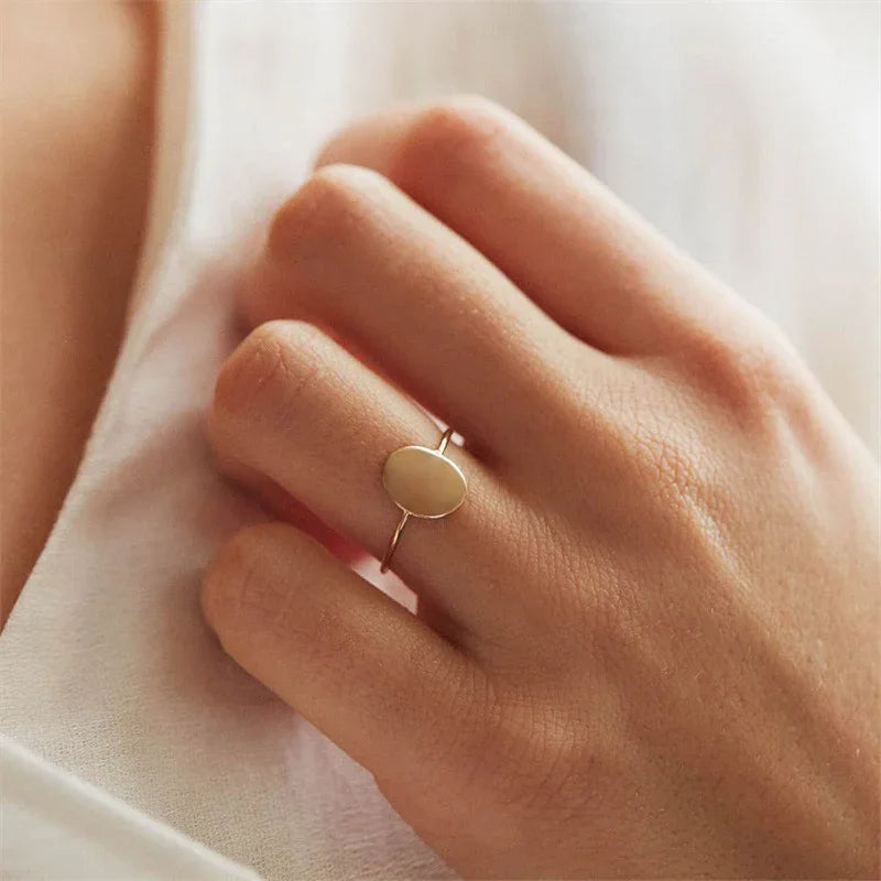 [AuraEcho]Eleanor Gold Ring