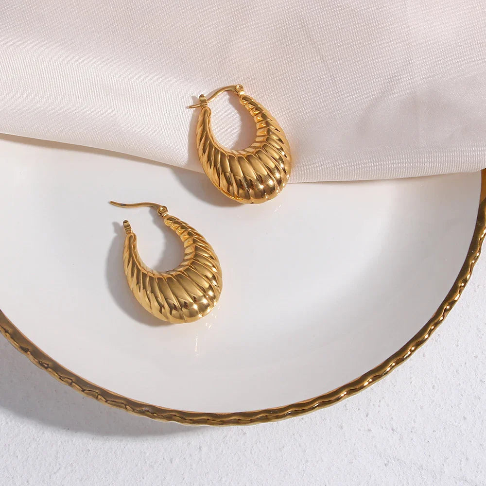 [AuraEcho]Camila Croissant Earrings