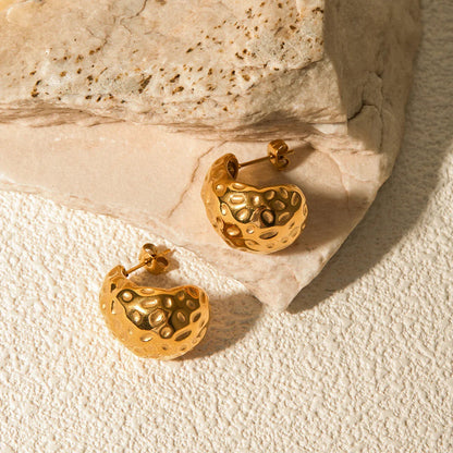 [AuraEcho]Eira Gold Earrings