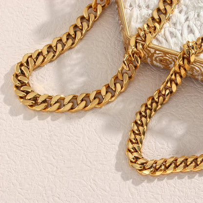 [AuraEcho]Gianna Chunky Chain Necklace