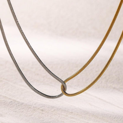 [AuraEcho]Talia Two Tone Necklace