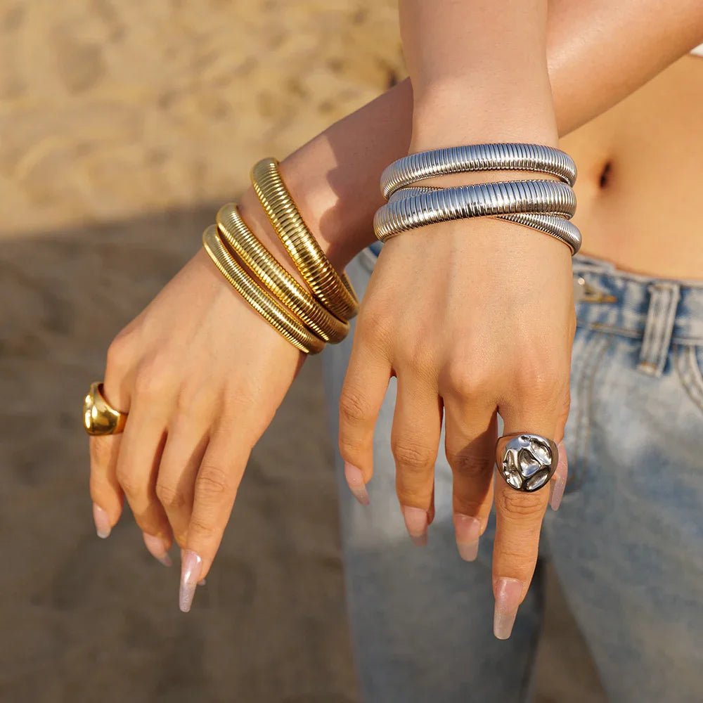 [AuraEcho]Stephanie Gold Bracelet