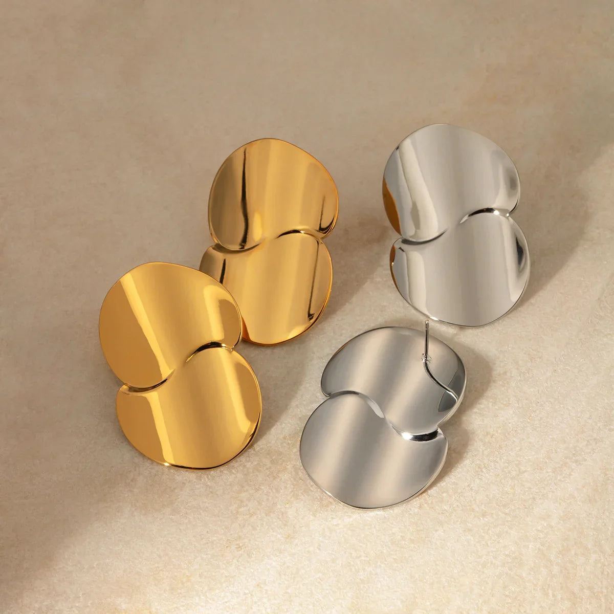 [AuraEcho]Mireille Gold Earrings