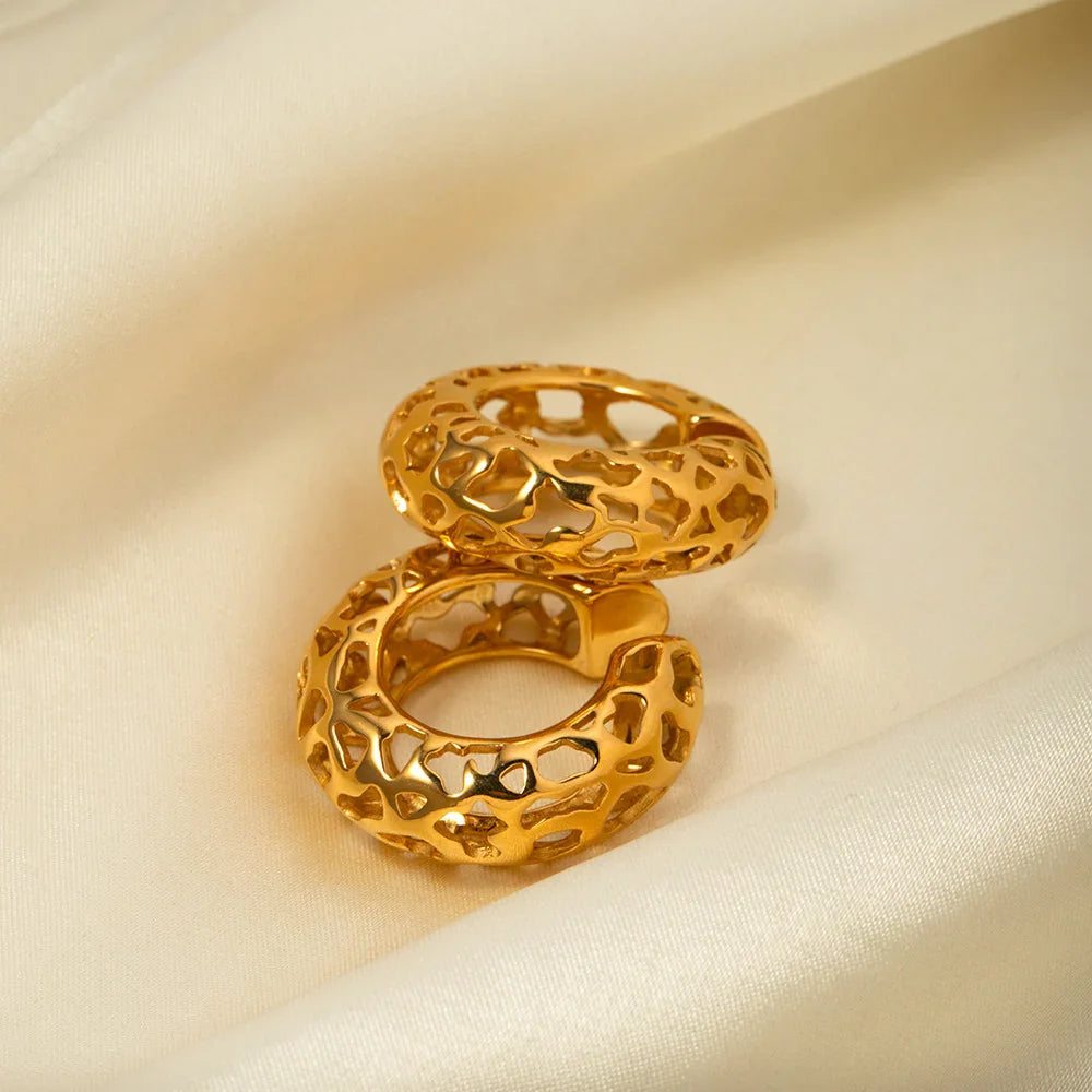 [AuraEcho]Alma Gold Earrings
