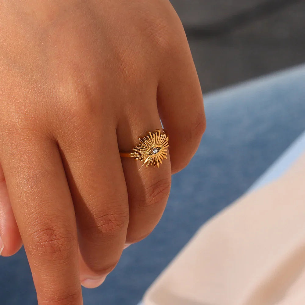 [AuraEcho]Solana Gold Ring