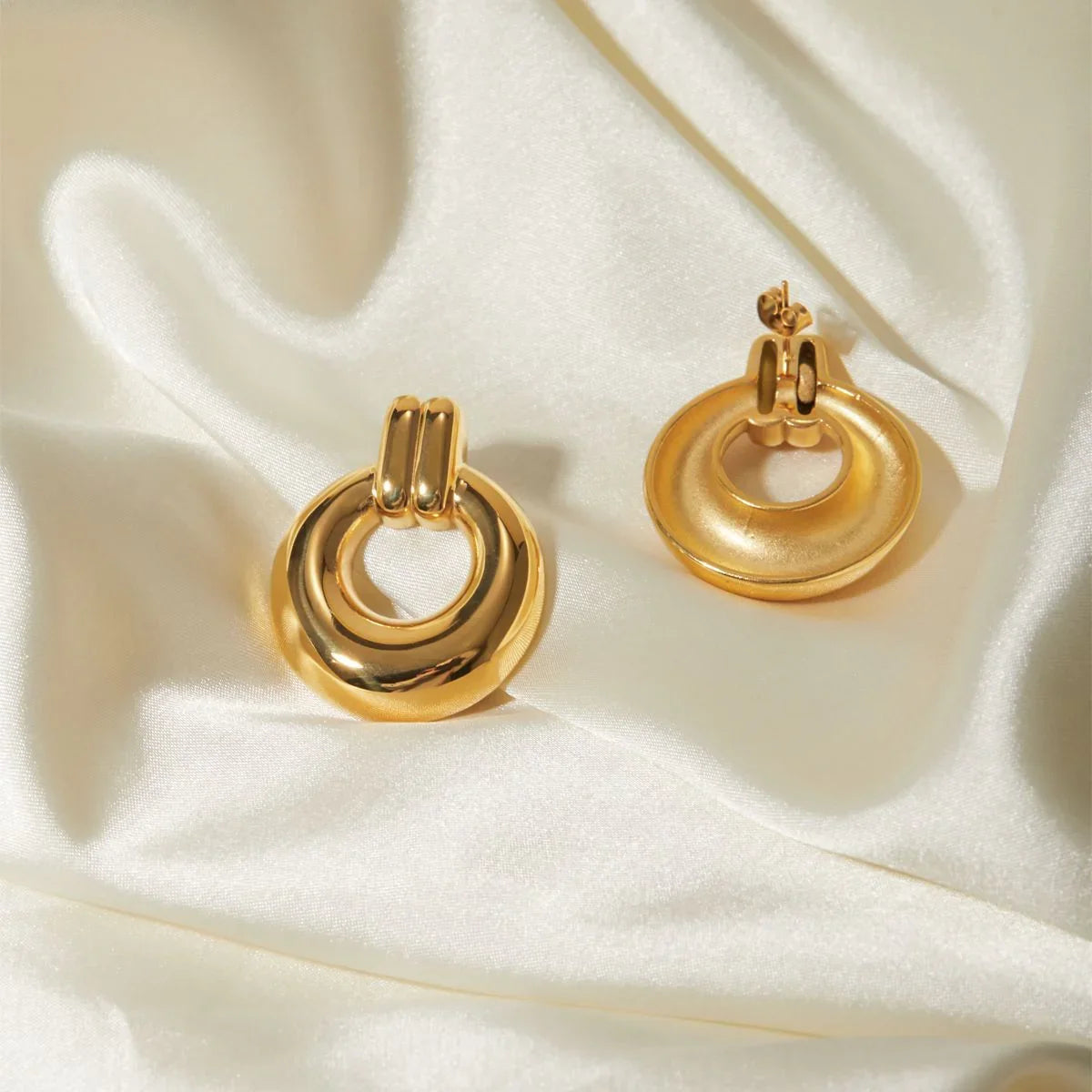 [AuraEcho]Lynora Gold Earrings