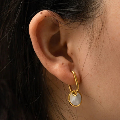 [AuraEcho]Lora Gold Earrings