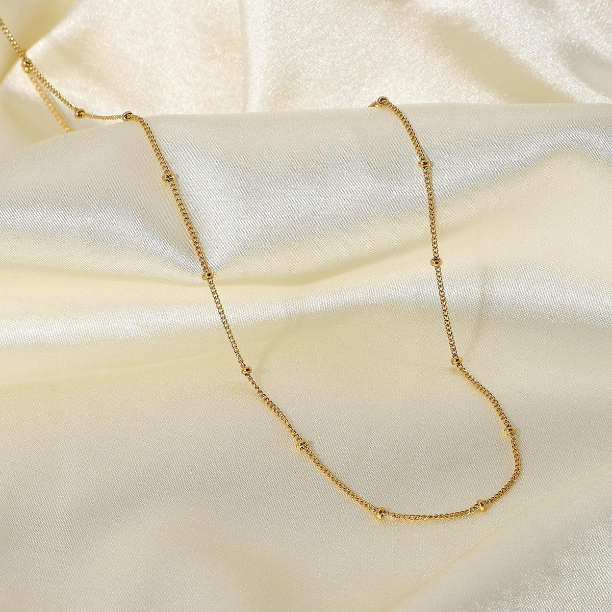 [AuraEcho]Julia Gold Chain Necklace