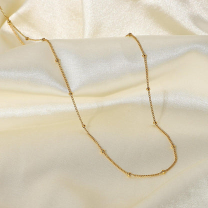 [AuraEcho]Julia Gold Chain Necklace