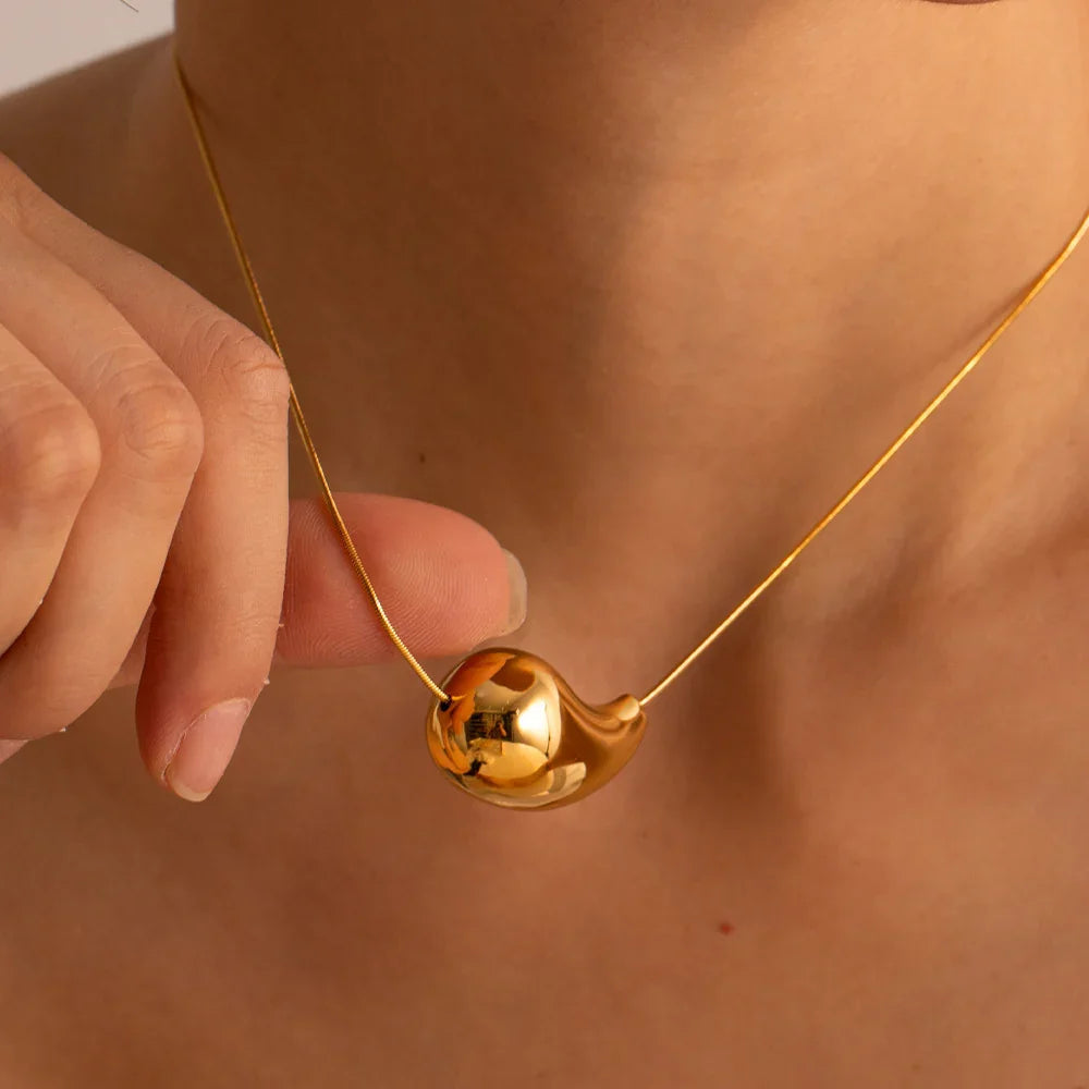 [AuraEcho]Sandra Drop Necklace