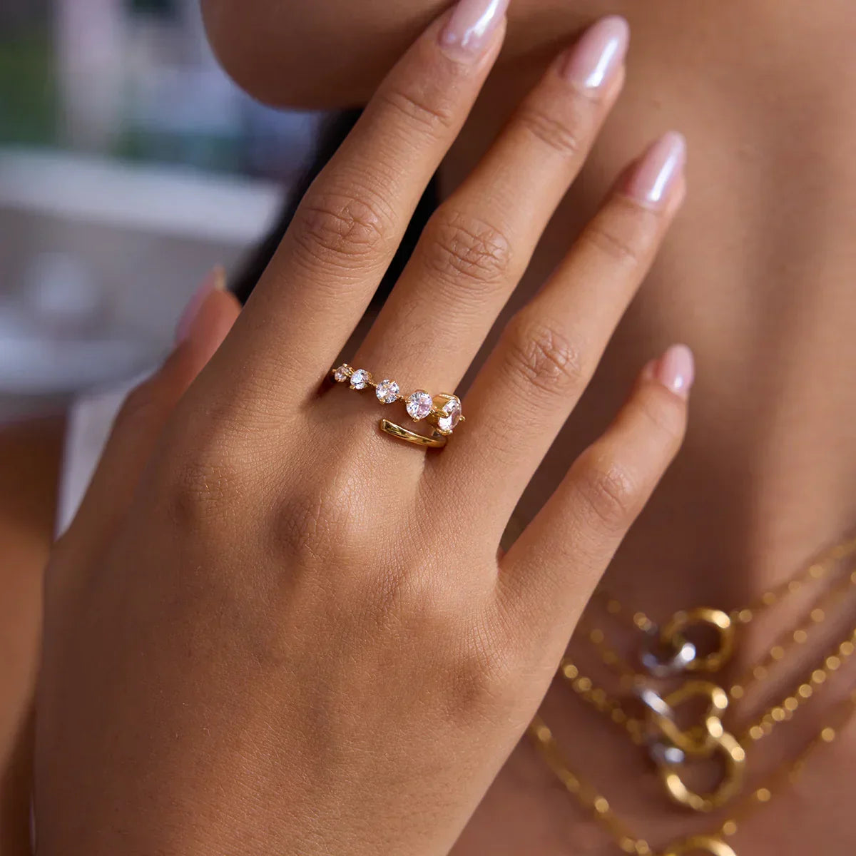 [AuraEcho]Caelina Diamond Ring