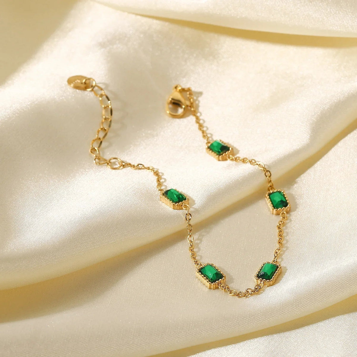 [AuraEcho]Erin Green Bracelet
