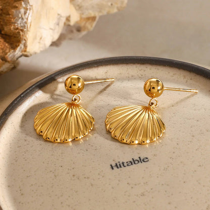 [AuraEcho]Delianna Shell Earrings