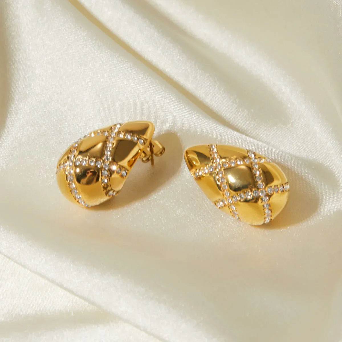 [AuraEcho]Linnea Gold Earrings