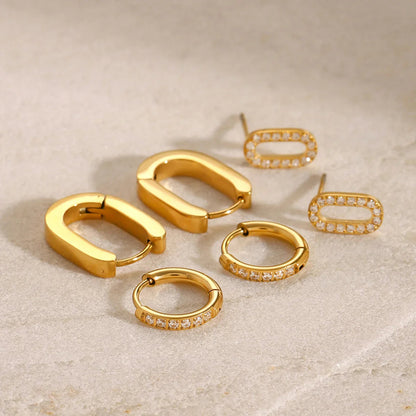 [AuraEcho]Ryleigh Diamond Hoop Bundle