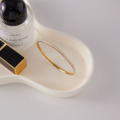 [AuraEcho]Kalista Diamond Gold Bangle