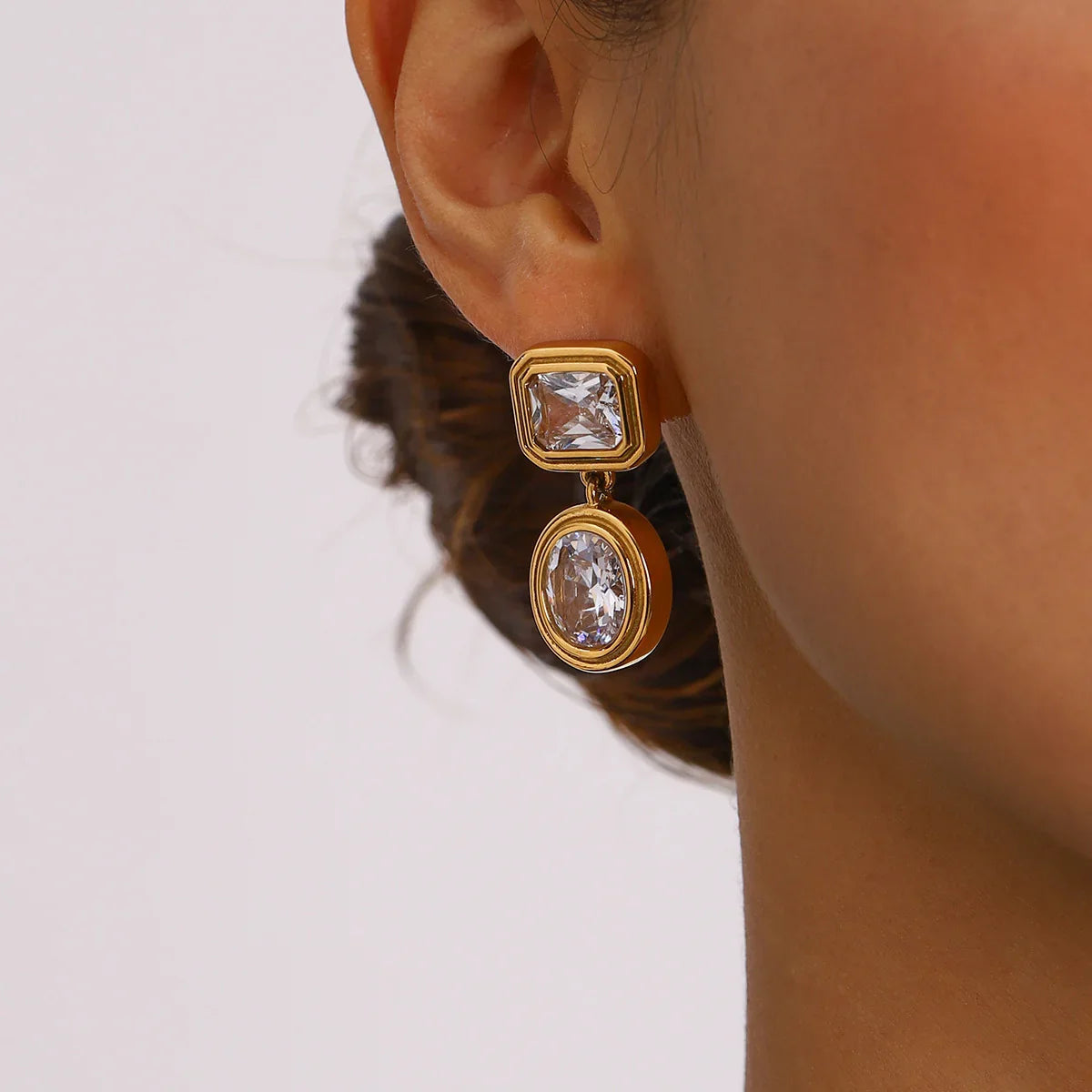 [AuraEcho]Amanda Diamond Earrings
