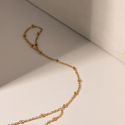 [AuraEcho]Evelyne Gold Chain Bracelet