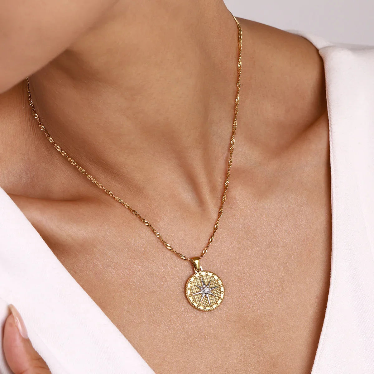 [AuraEcho]Parker Gold Star Pendant