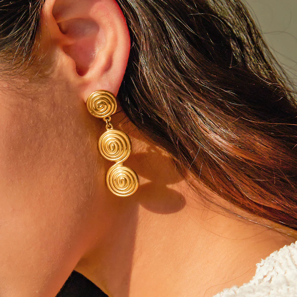 [AuraEcho]Marielle Gold Earrings