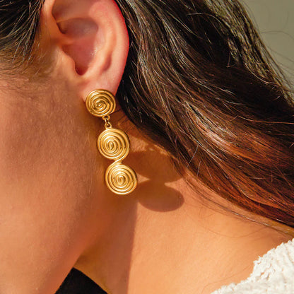 [AuraEcho]Marielle Gold Earrings
