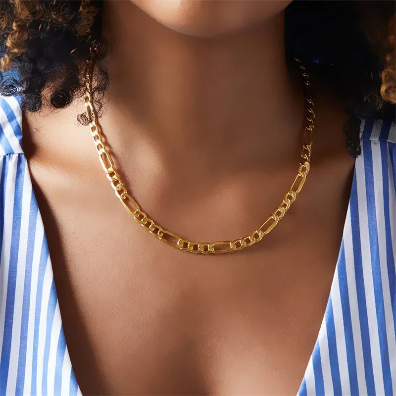 [AuraEcho]Willow Gold Chain Necklace