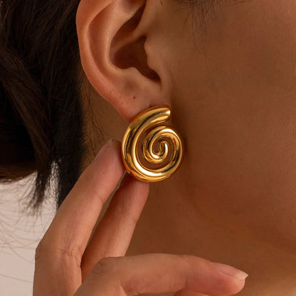 [AuraEcho]Malibu Gold Earrings