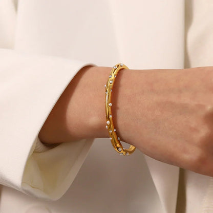 [AuraEcho]Corisande Gold Bangle